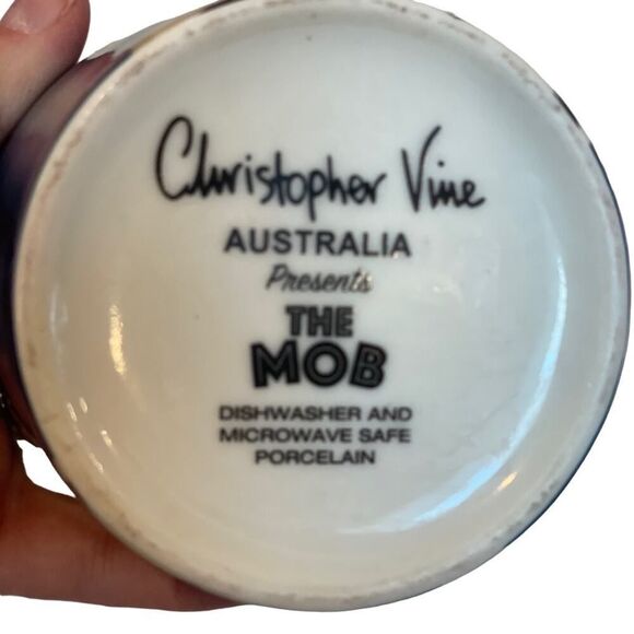 Christopher Vine Australia Presents The Mob Mug Dalmatian Dog Doggy ~ Porcelain - Picture 5 of 6